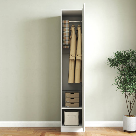 Wardrobe 1 Door WD1D-OFW (Mirror) Model: A2900-M