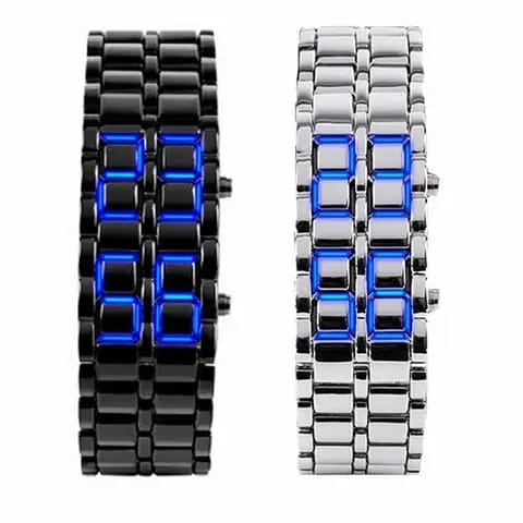 Digital LED Display Bracelet Watch.