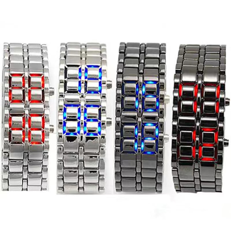 Digital LED Display Bracelet Watch.