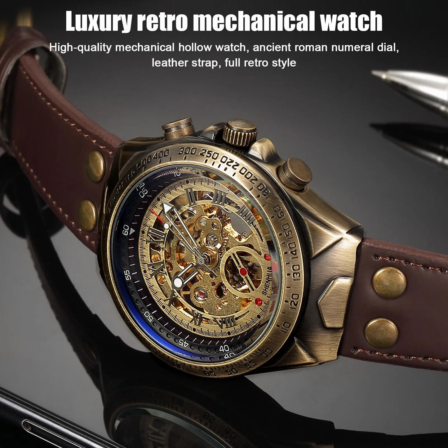 Automatic Mechanical Luxury Men's Watch.