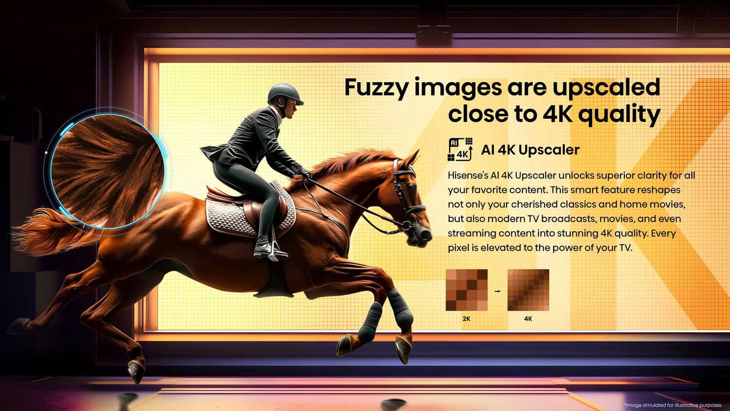 Hisense 75″ A6Q UHD 4K VIDAA Smart TV - 75A6Q