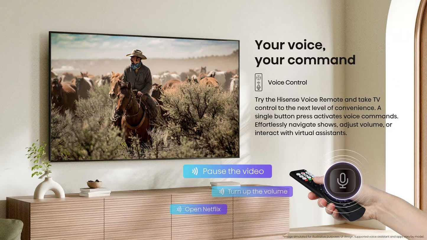 Hisense 75″ A6Q UHD 4K VIDAA Smart TV - 75A6Q