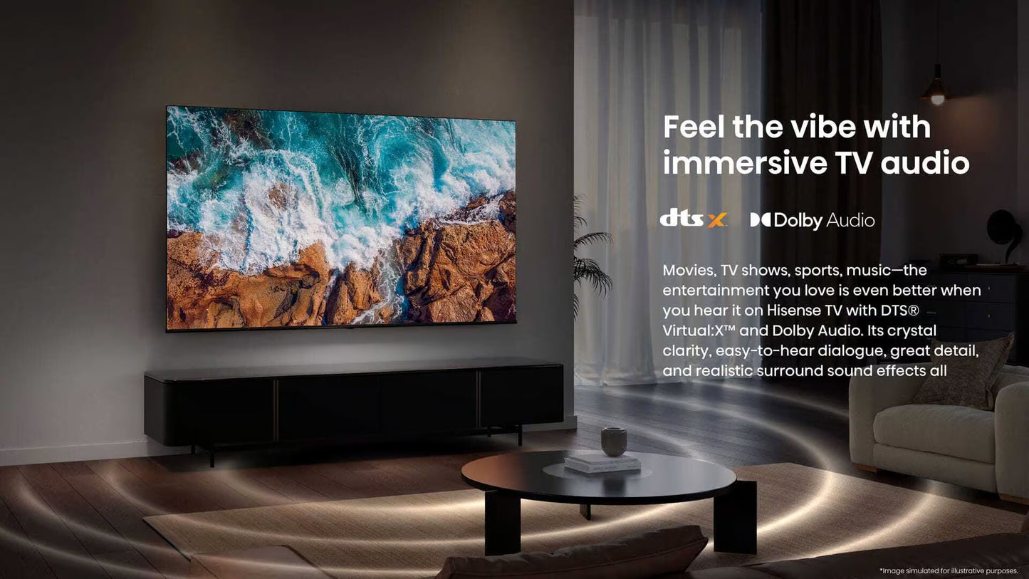 Hisense 75″ A6Q UHD 4K VIDAA Smart TV - 75A6Q