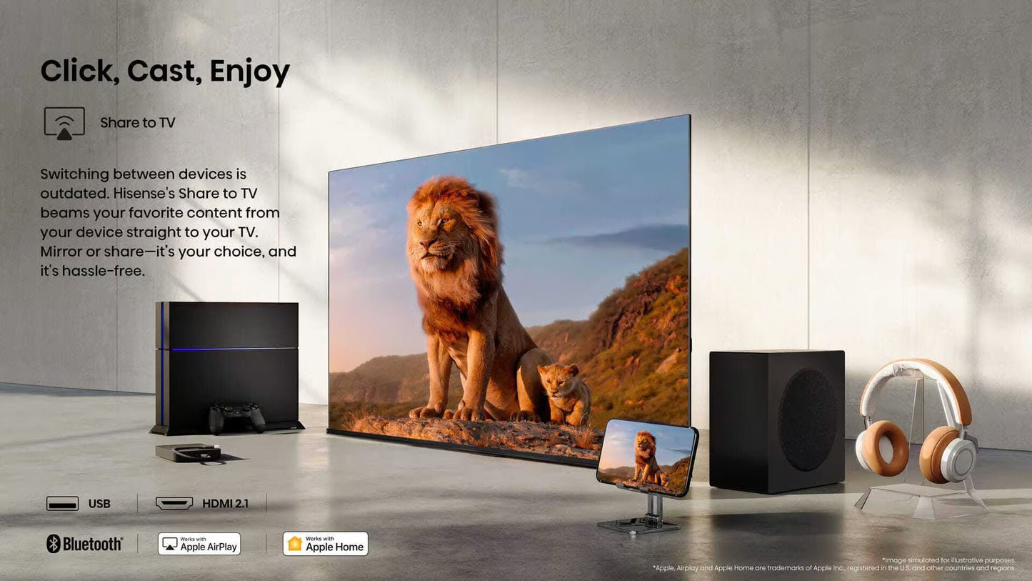 Hisense 75″ A6Q UHD 4K VIDAA Smart TV - 75A6Q