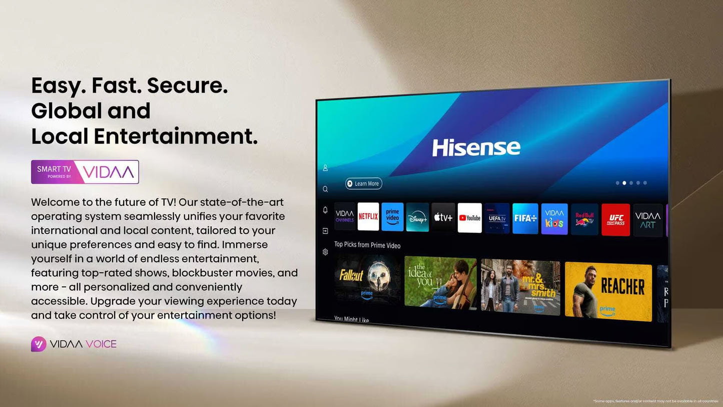 Hisense 75″ A6Q UHD 4K VIDAA Smart TV - 75A6Q