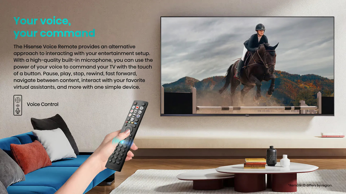 Hisense 55″ Q6N QLED 4K Smart Google TV - 55Q6N