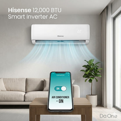 Hisense 12000BTU WIFI SMART Inverter AC AS-12TW4RYRKG05B