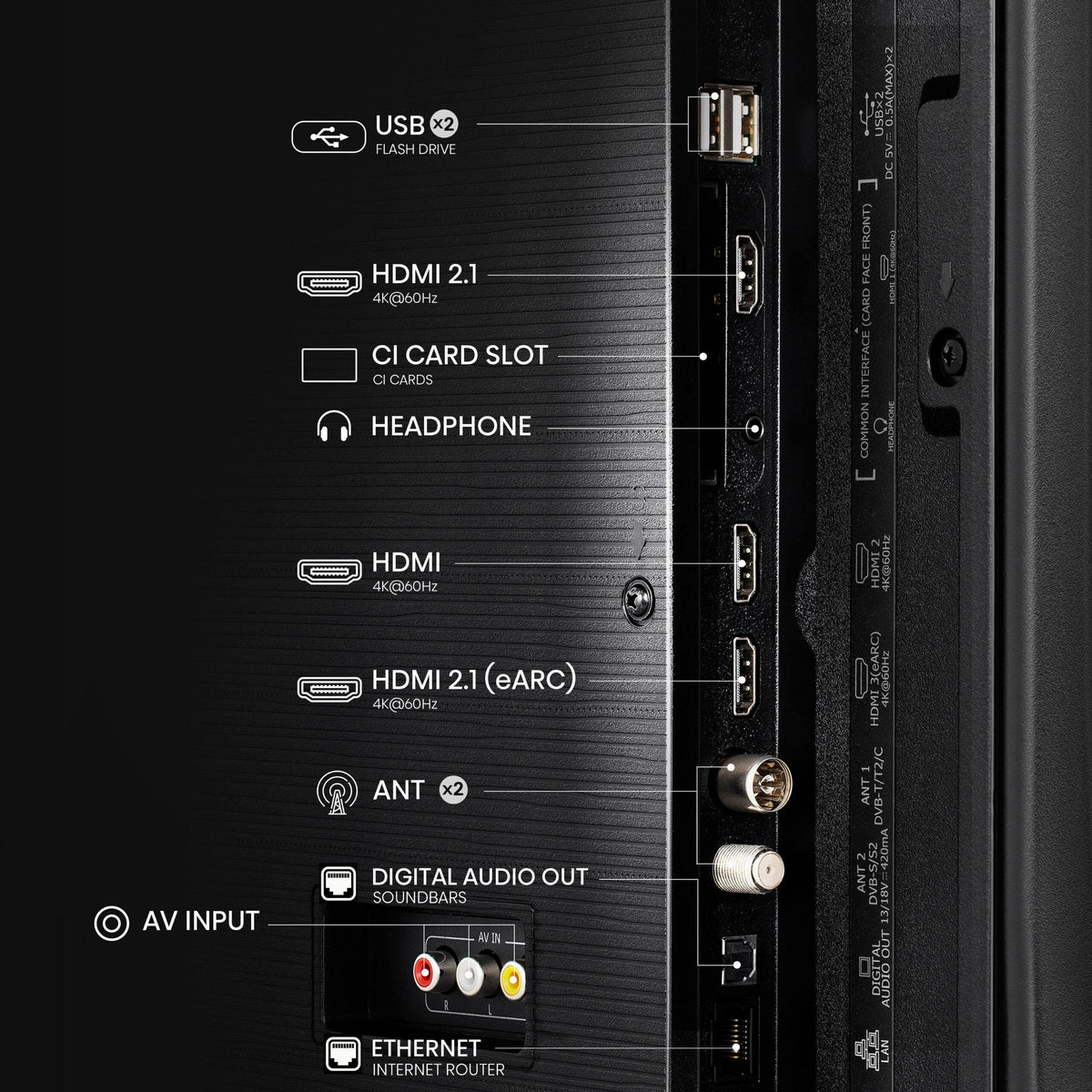Hisense 65″ A6Q UHD 4K VIDAA Smart TV - 65A6Q