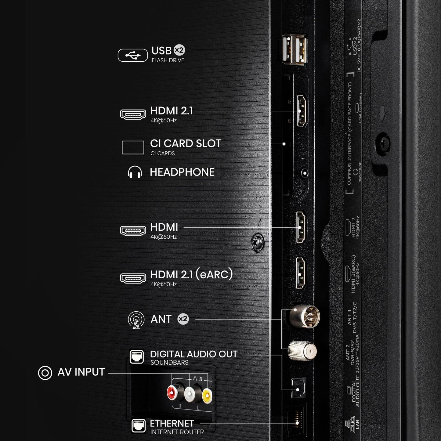 Hisense 75″ A6Q UHD 4K VIDAA Smart TV - 75A6Q