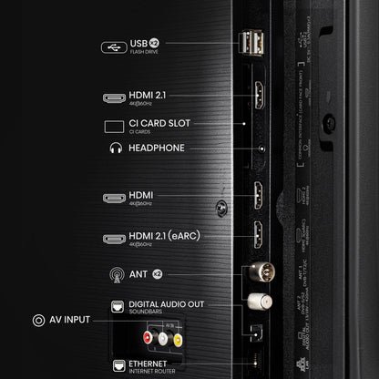 Hisense 75″ A6Q UHD 4K VIDAA Smart TV - 75A6Q