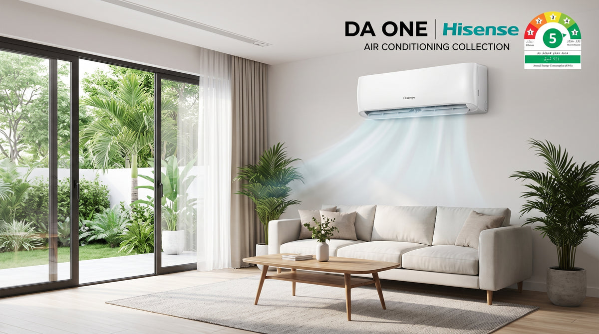 Hisense 5-Star Energy Saving 10000 BTU WiFi Smart Inverter AC