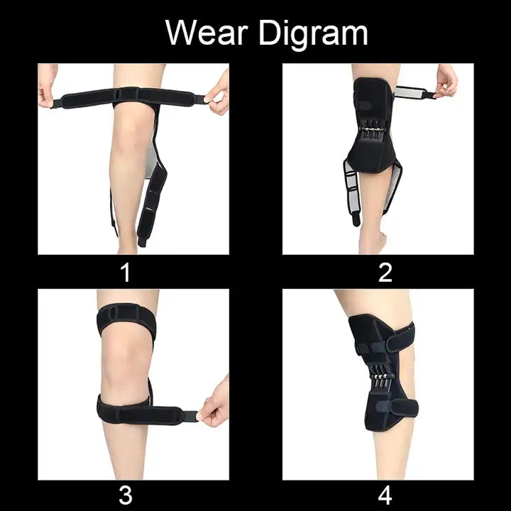 Knee Protection Booster Powerlift Kneepad
