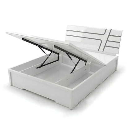 Queen Bed With Storage Model: P025 Size: 5*6.6