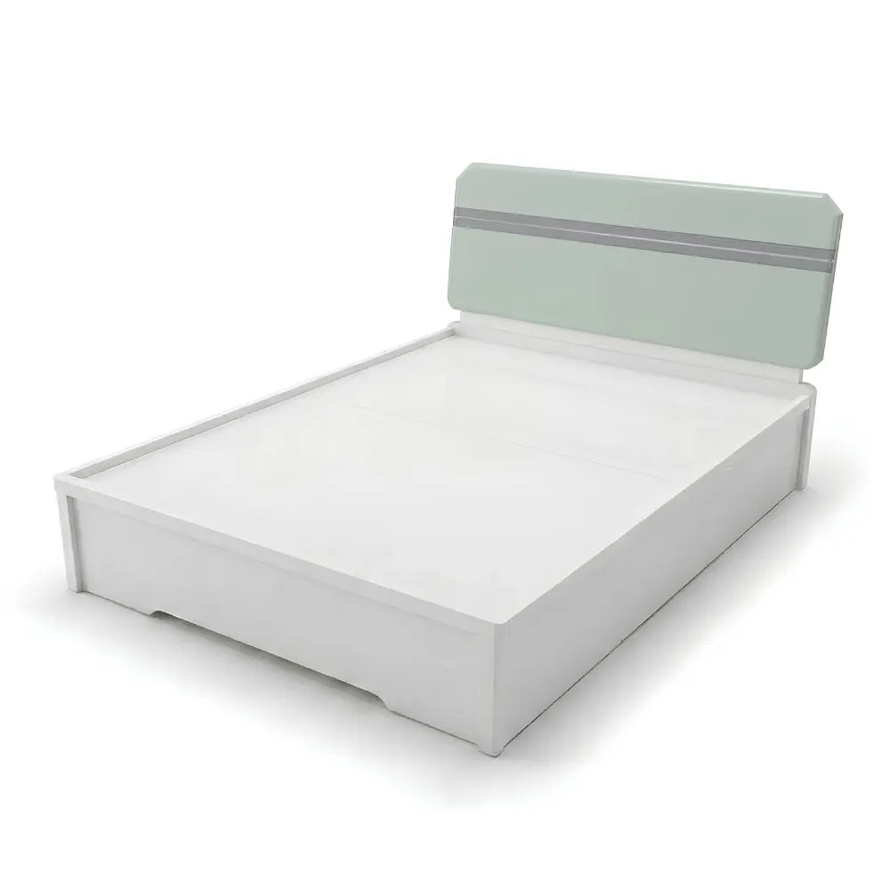 Queen Size Bedroom Set with Storage Bed & Open Door Wardrobe Model: P029