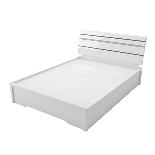 Queen Size Bedroom Set with Storage Bed & Open Door Wardrobe Model: P027
