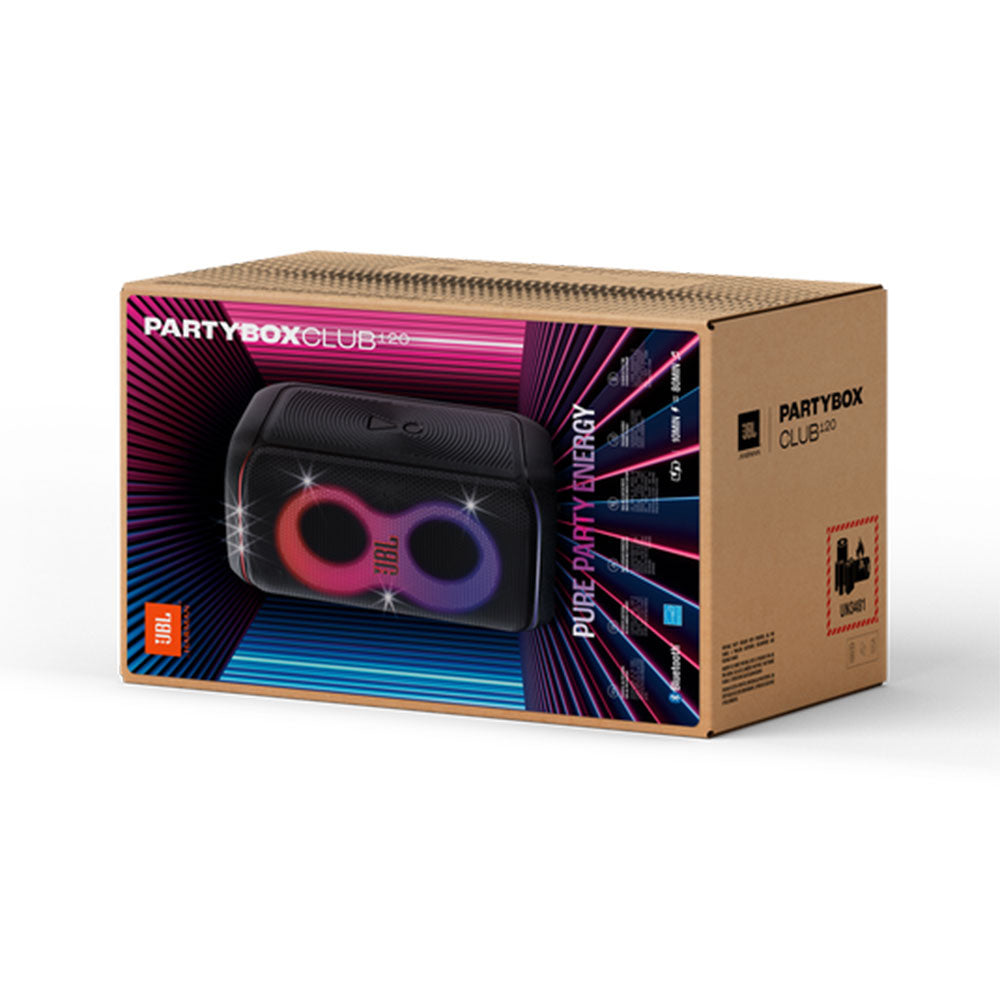 JBL Partybox Club 120 BT Audio Speaker System – Black