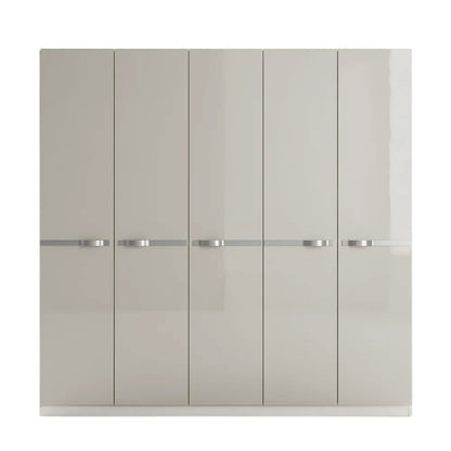 Queen Size Bedroom Set with Storage Bed & Open Door Wardrobe Model: P051