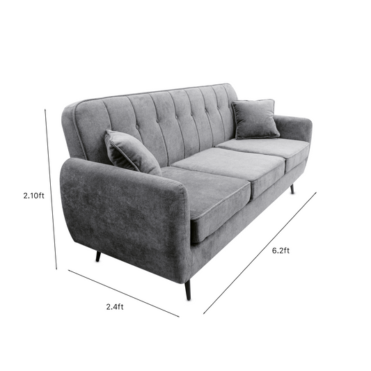 3 Seater Sofa Model: YA330 Colour: Grey