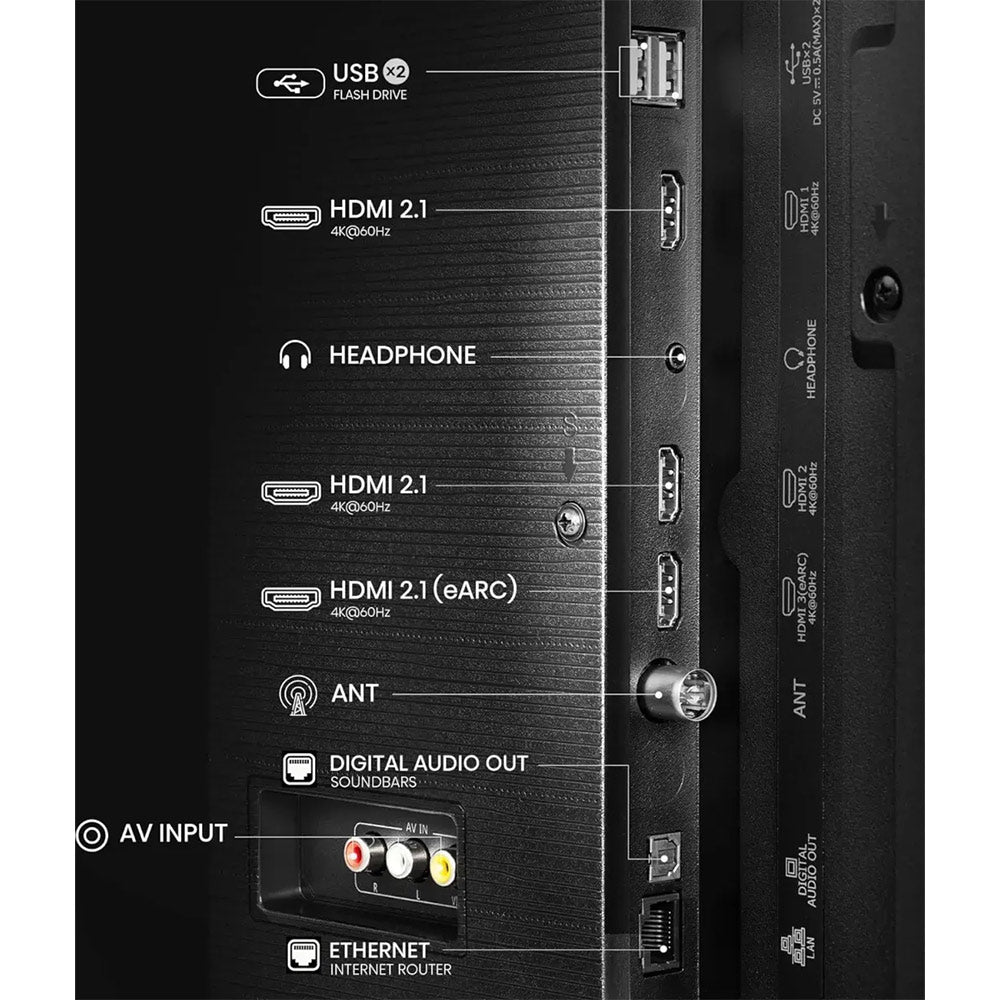 Hisense 50″ Q6N QLED 4K Smart Google TV -50Q6N