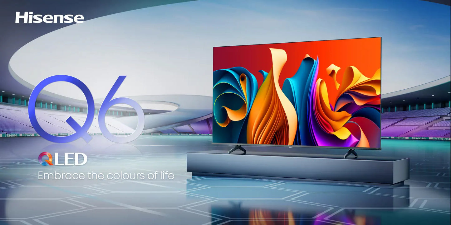Hisense 50″ Q6N QLED 4K Smart Google TV -50Q6N