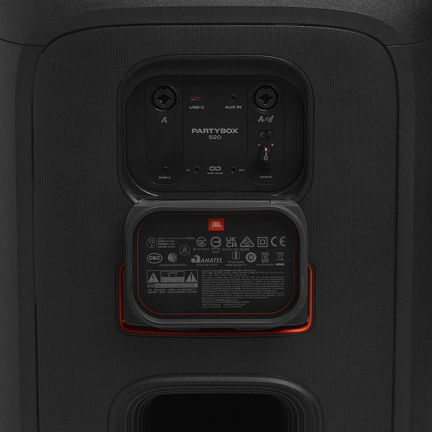 JBL PartyBox 520 Portable Wireless Party Speaker - 400W