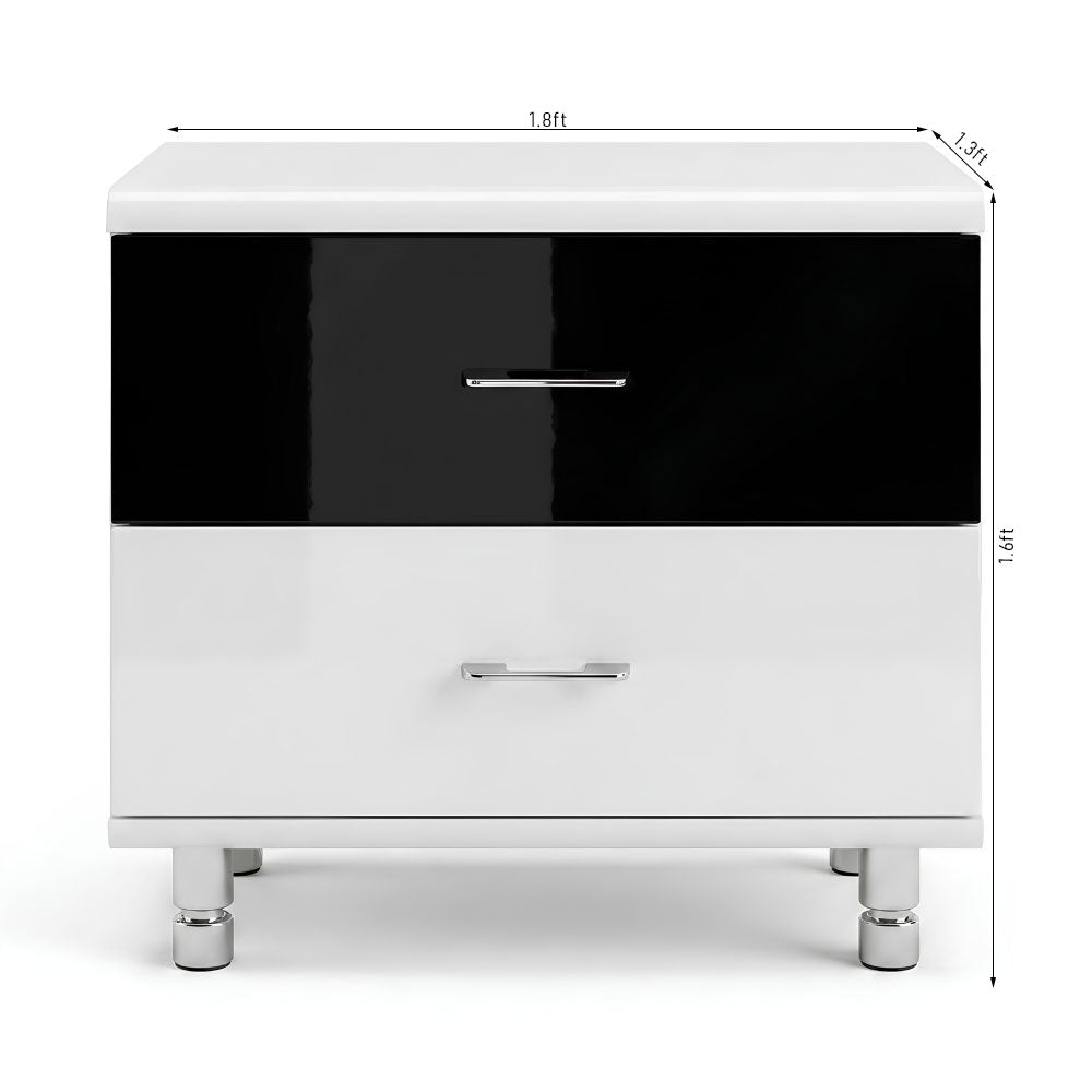 Queen Size Bedroom Set with Storage Bed & Sliding Door Wardrobe Model: P002