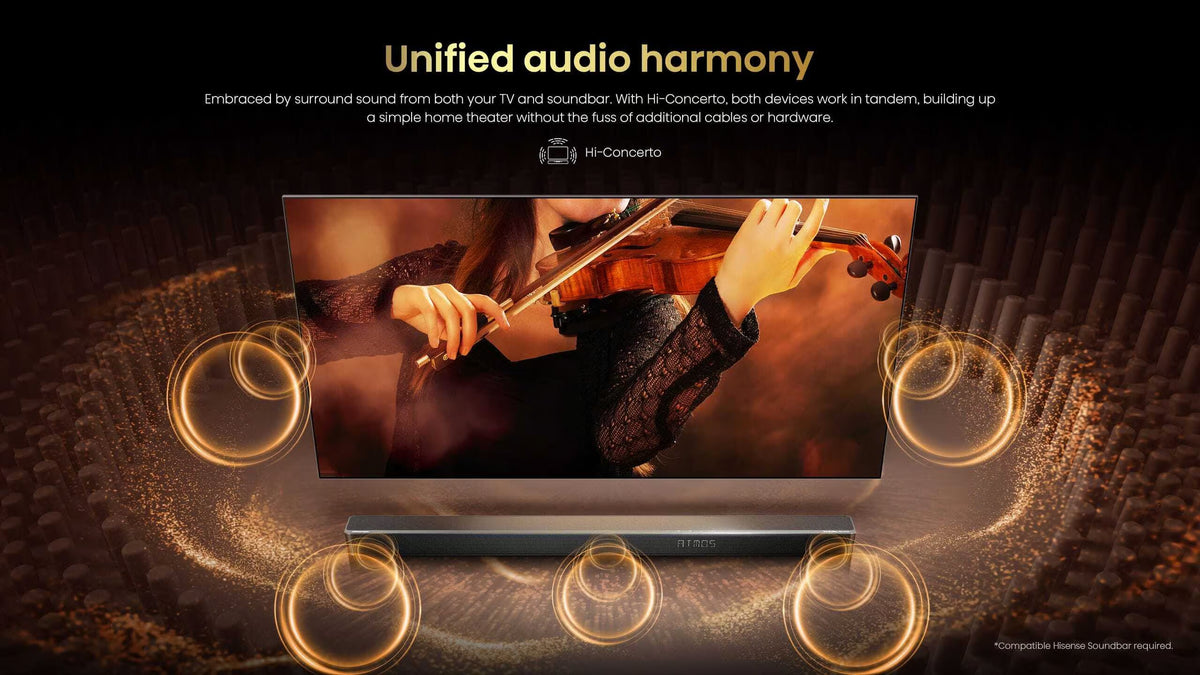 Hisense 65″ U7Q Pro ULED Mini-LED Pro 4K Gaming TV