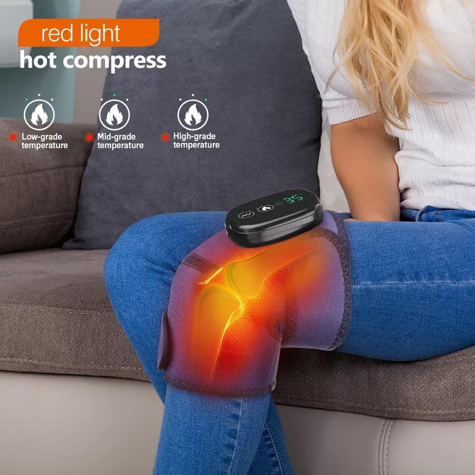 3 in1 Electric Heating Therapy joints Brace Arthritis Pain Relief Massager